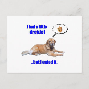 DreidelDog Briefkaart