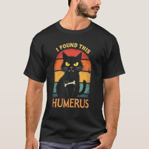 Dreigende katten grap - ik vond deze opperarmbeen t-shirt