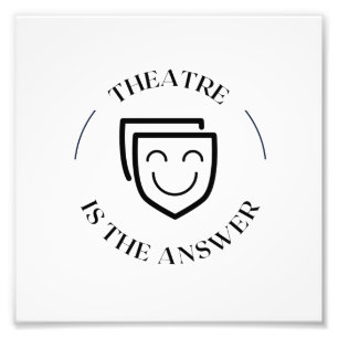 DREIGER IS HET ANTWOORD FOTO AFDRUK