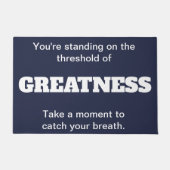 Drempelwaarde van de Welkome Mat van Groot (Voorkant)