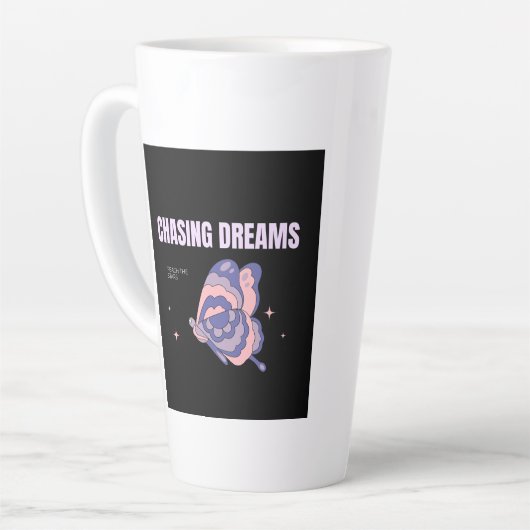 Drendy theekopjes latte mok (Linkerhoek)