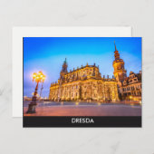 Dresda Duitsland Briefkaart (Voorkant / Achterkant)