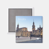 Dresde, Allemagne - aimant par Velvet Escape (Recto/Verso)
