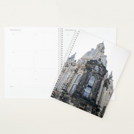 Dresde Cathédrale Planner (Devant avec enveloppe)