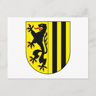 Dresden Coat of Arms Briefkaart