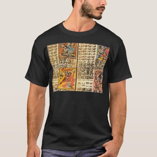 Dresden codex t-shirt (Voorkant)