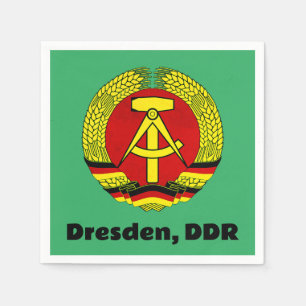 Dresden, DDR, Dresden, Duitsland - Oost-Duitse DDR Servet