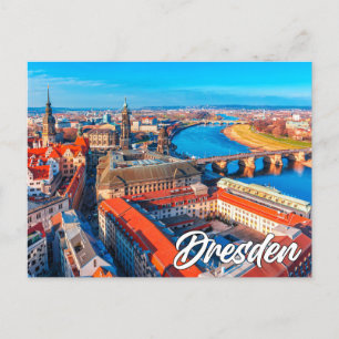 Dresden, Duitsland Briefkaart