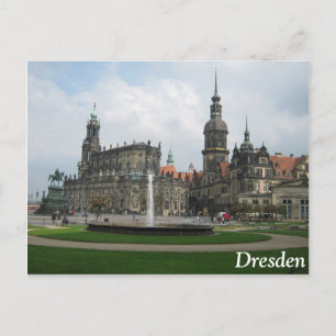 Dresden, Duitsland Briefkaart