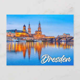 Dresden, Duitsland Briefkaart