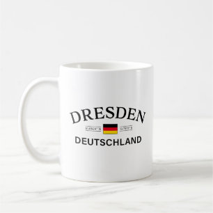Dresden Duitsland Coördinaten Duits Koffiemok