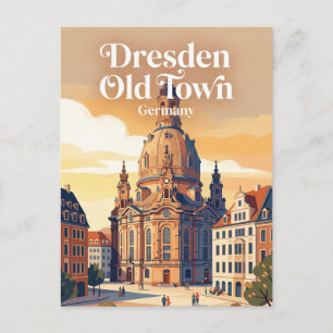 Dresden, Duitsland Duitsland Briefkaart