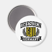 Dresden Duitsland Magneet (Voorkant / Achterkant)