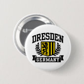 Dresden Duitsland Ronde Button 5,7 Cm (Voorkant /achterkant)