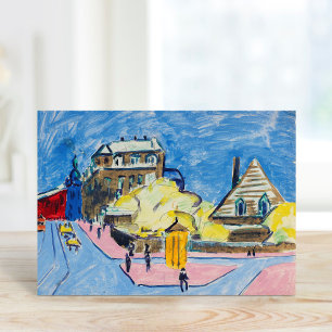 Dresden   Ernst Ludwig Kirchner Kaart