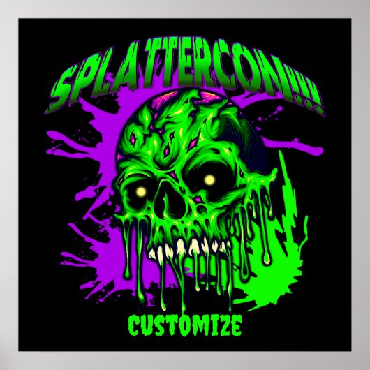 Dresden Fans SplatterCon Poster (Voorkant)