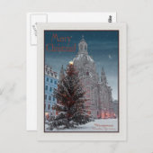 Dresden - Frauenkirche Tannenbaum - MC WB Briefkaart (Voorkant / Achterkant)