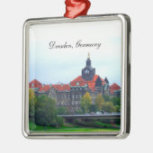Dresden Germany kerstversiering Metalen Ornament (Links)