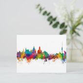 Dresden Germany Skyline Briefkaart (Staand voorkant)