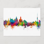 Dresden Germany Skyline Briefkaart (Voorkant)