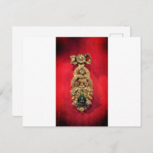 Dresden Green Diamond – Dresdner Grüner Diamant Briefkaart (Voorkant / Achterkant)