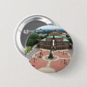 Dresden - Halper Oper Ronde Button 5,7 Cm (Voorkant /achterkant)