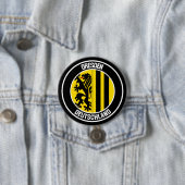 Dresden Round Emblem Ronde Button 7,6 Cm (In situ)