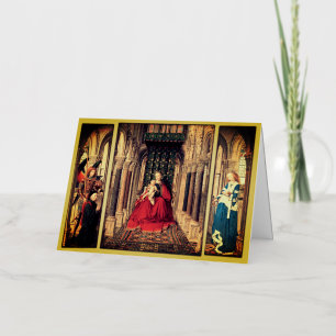 Dresden Triptiek (door Jan van Eyck, 1437) Folie Wenskaart