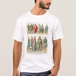 Dress bij de rechtbank van Byzantine T-shirt