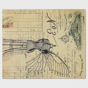 Dress Form Angel 60lb-Poster voor loskoppeling Cadeaupapier