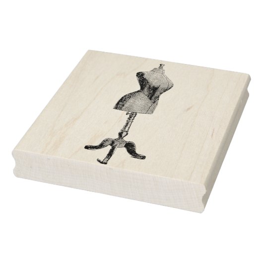 Dress Form Rubber Art Stamp Rubberstempel (Stempel)