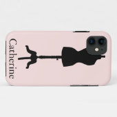 Dress Form Silhouette II Case-Mate iPhone Case (Achterkant (horizontaal))