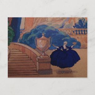 Dress Mode Bord ~ Deco Marie Antoinette Briefkaart