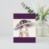 Dress omhoog briefkaart (Staand voorkant)