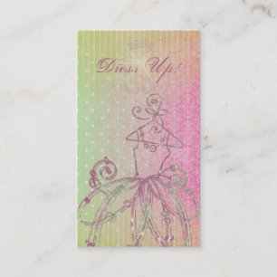 Dress omhoog! Visitekaartjes