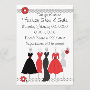 Dress Shop Daisy Theme Kaart