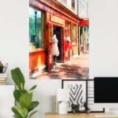 Dress Shop Fells Point MD Poster (Thuiskantoor)