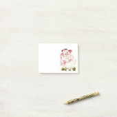 Dress-up kat post-it® notes (Op bureau)