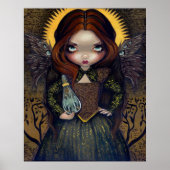Dress van Alchemy ART PRINT gothic angel-fee picto (Voorkant)