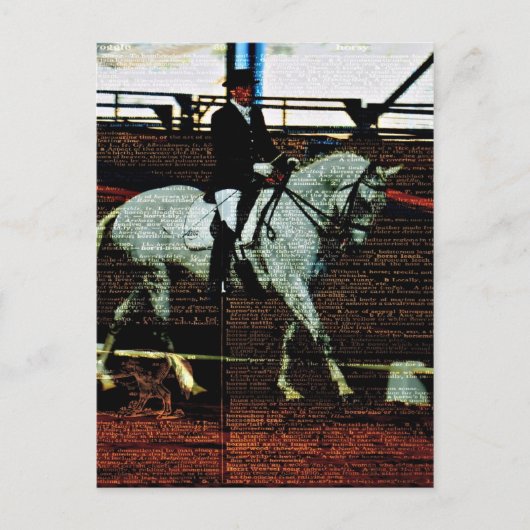 Dressage Art Briefkaart (Voorkant)