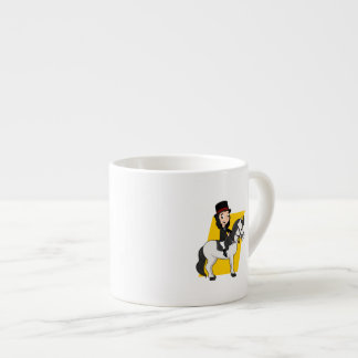 Dressage-cartoon Espresso Kop