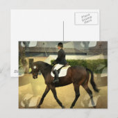Dressage Competition Briefkaart (Voorkant / Achterkant)