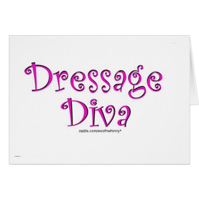 Dressage Diva (Devant horizontal)