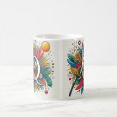 Dressage équitation cavalier Cheval Mug (Centre)