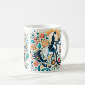 Dressage équitation cavalier Cheval Mug (Devant droit)