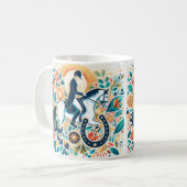 Dressage équitation cavalier Cheval Mug (Devant gauche)