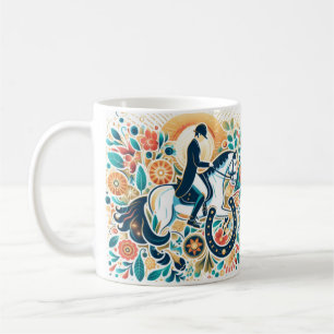 Dressage équitation cavalier Cheval Mug