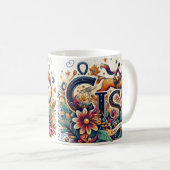 Dressage équitation cavalier Cheval Mug (Devant droit)