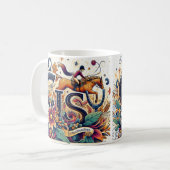 Dressage équitation cavalier Cheval Mug (Devant gauche)