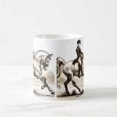 Dressage équitation cavalier Cheval Mug (Centre)